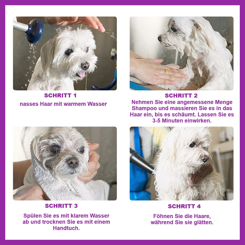 Haustier-Shampoo, Duschgel für Katzen und Hunde