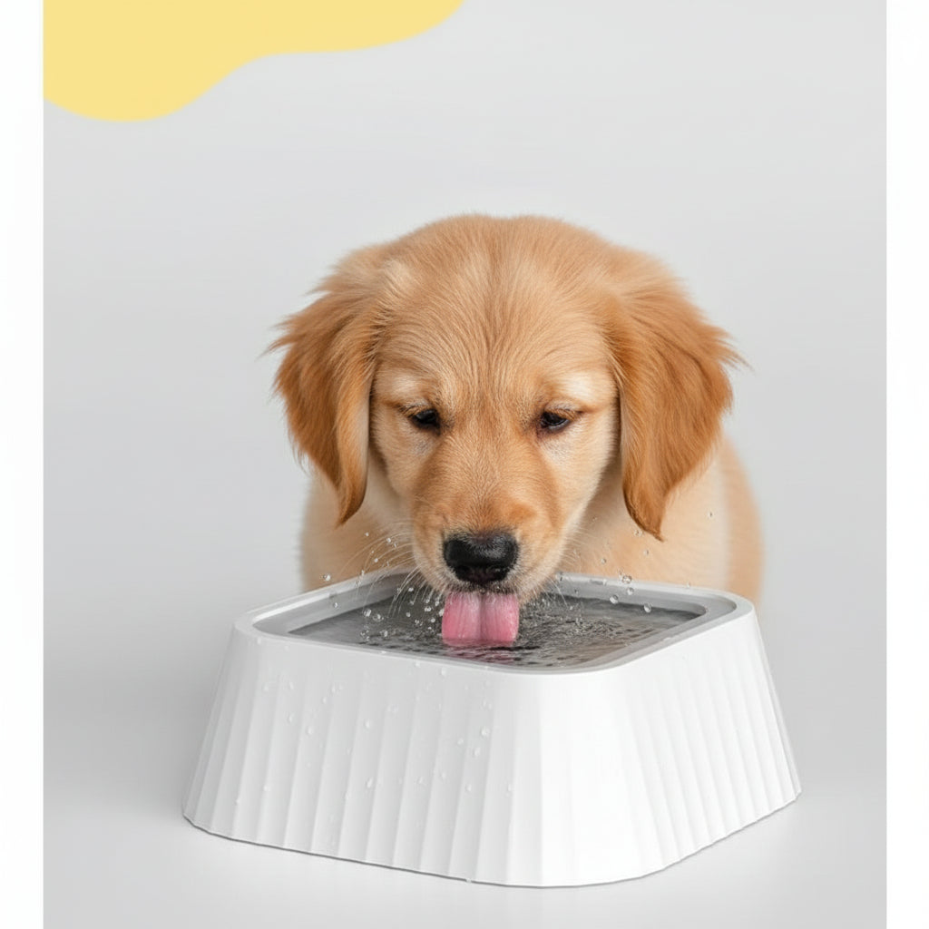 Schwimmender Napf für hygienisches Trinken für Hunde