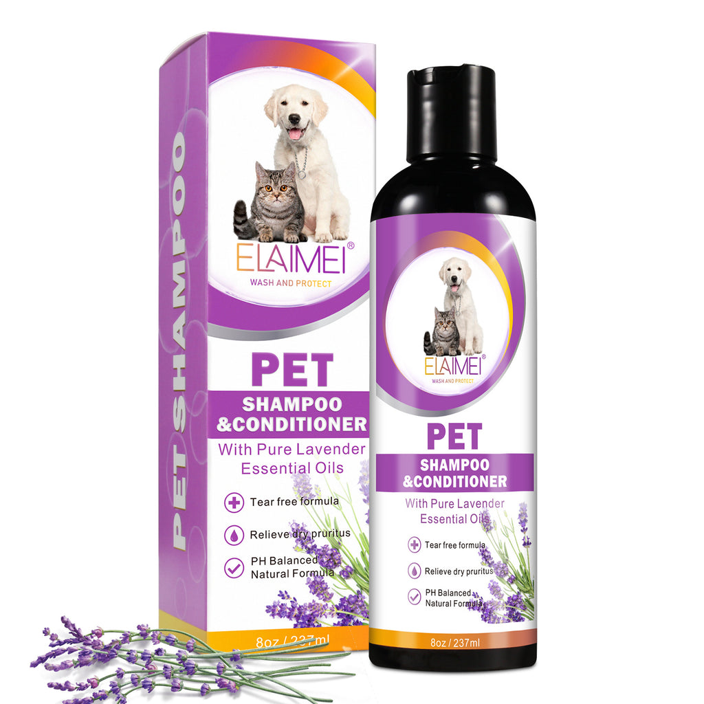 Haustier-Shampoo, Duschgel für Katzen und Hunde
