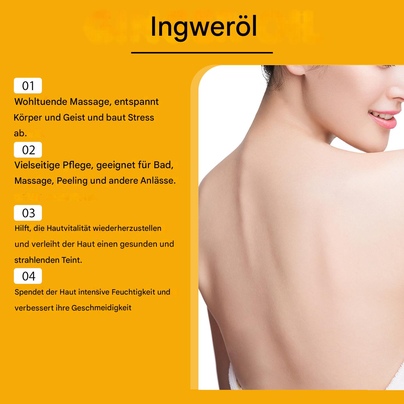 OCEAURA Ingwer-Ätherisches Pflegeöl [100ml]