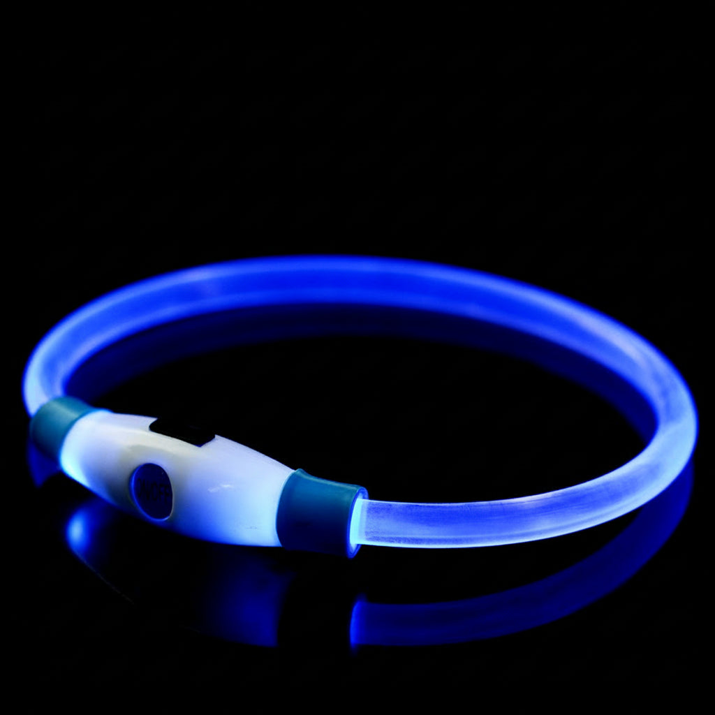 Leuchtendes Hundehalsband, Haustierhalsband, LED, USB-aufladbar
