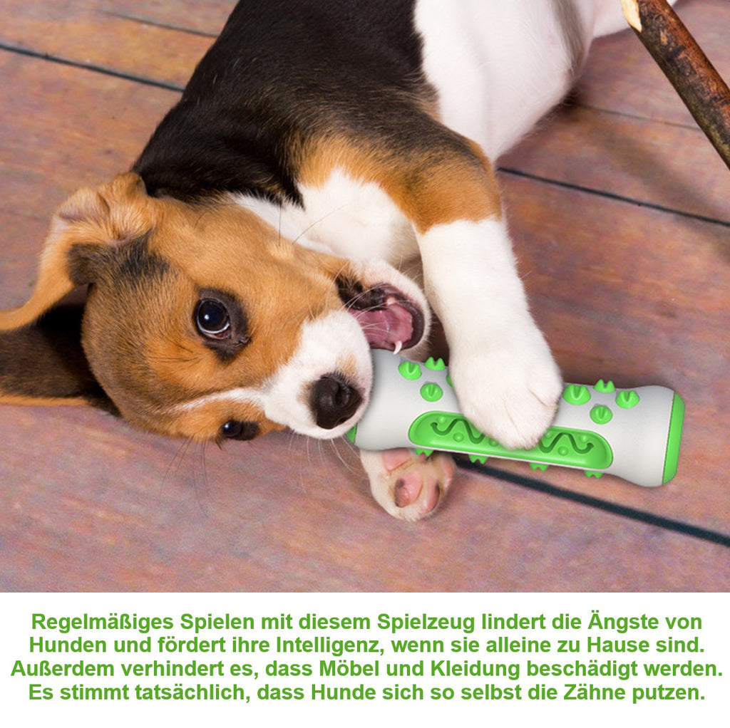 Bissfestes Hundespielzeug mit Zahnpflegefunktion