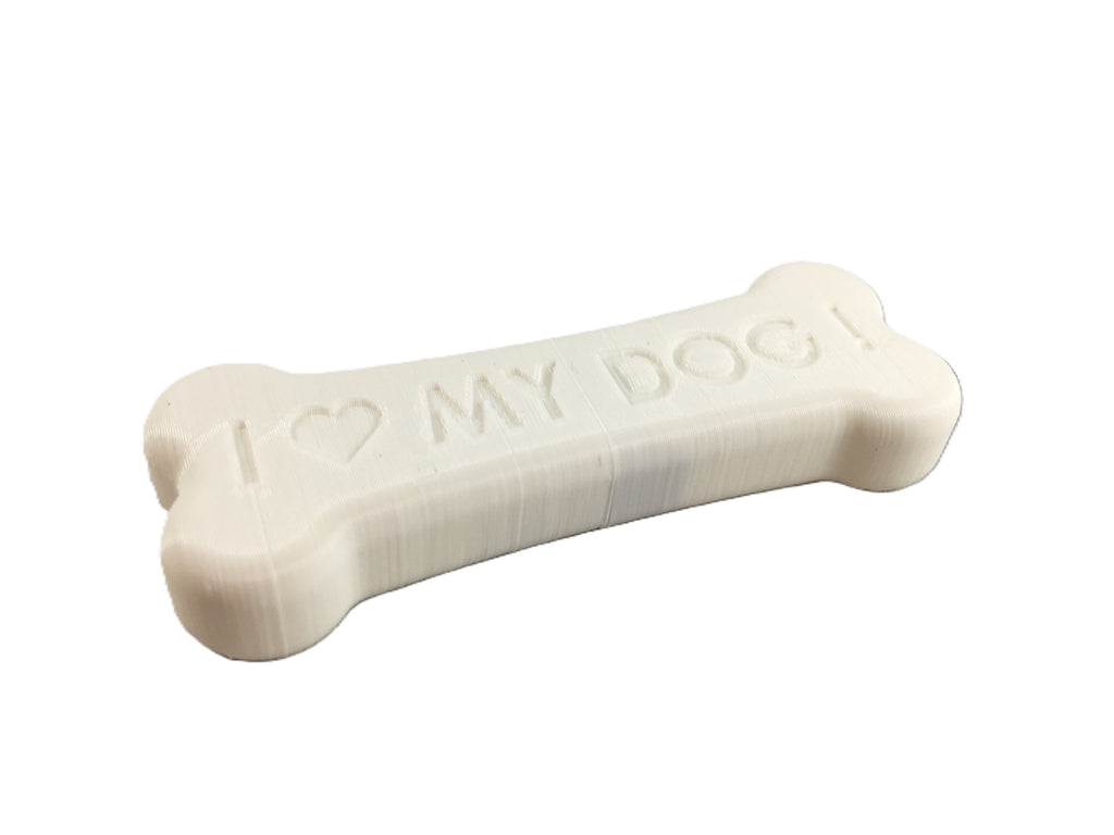 USB Stick Hundeknochen | I Love My Dog | Geschenk für Hundebesitzer | USB 4–32GB
