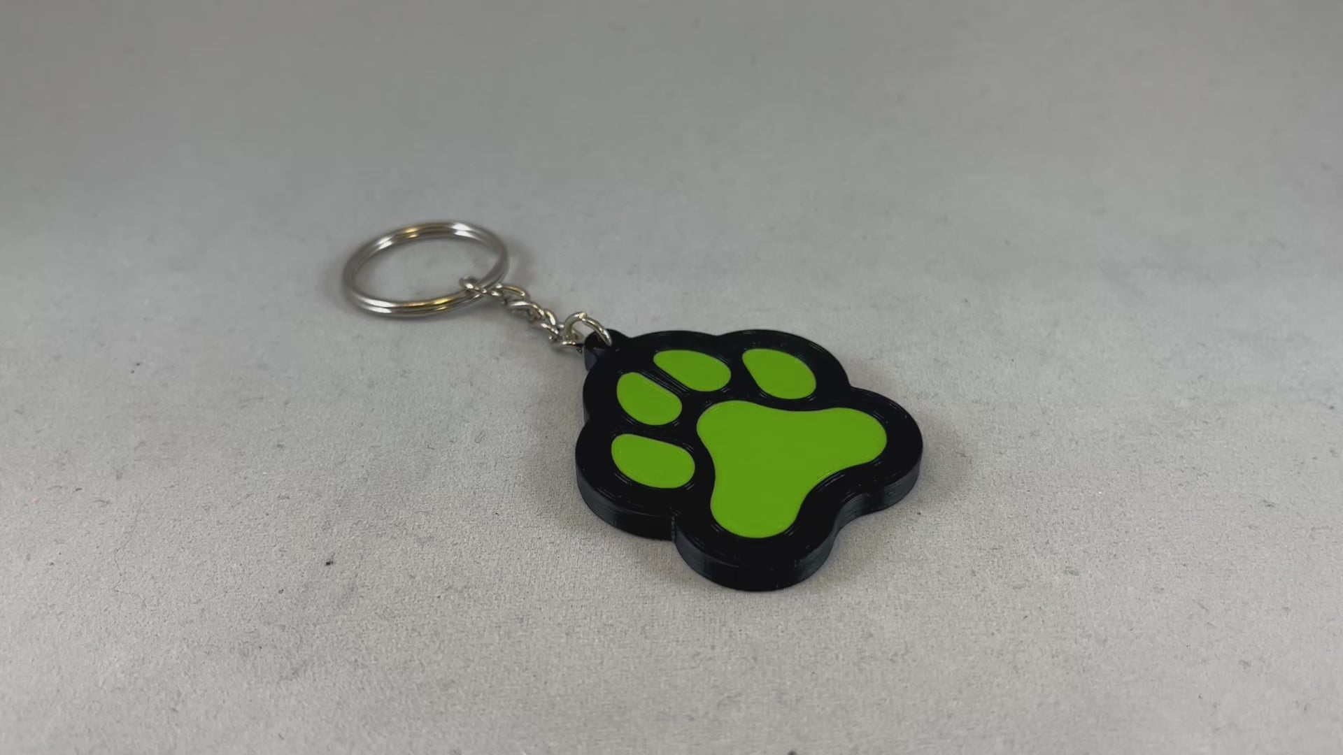Schlüsselanhänger Hundepfote | Tatze Hund & Wolf | 3D Druck